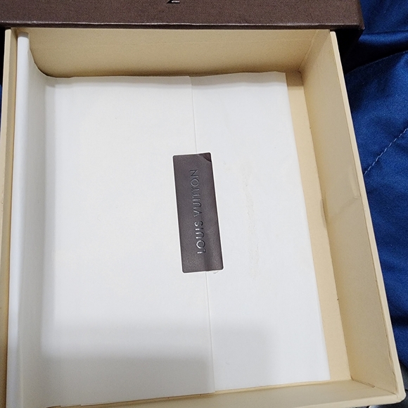 LOUIS VUITTON KEY POUCH CLES-DAMIER EBENE EUC ALL INCLUSIVE - Picture 9 of 10